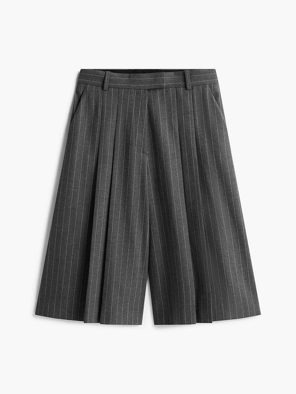 Tommy Hilfiger Pantaloni Pantaloni culotte oversize con motivo gessato 34  - Francavilla Moda
